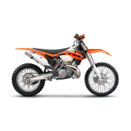 KTM 250 XC 2014 Manuel utilisateur | Fixfr