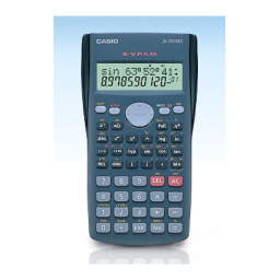 Casio fx-220PLUS Calculator Manuel utilisateur | Fixfr