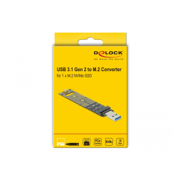 DeLOCK 64069 Converter for M.2 NVMe PCIe SSD Fiche technique | Fixfr