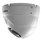 Lorex C581CD-4PK 2K (5MP) Super HD Weatherproof Color Night Vision Dome Security Camera (4-pack) Guide de d&eacute;marrage rapide
