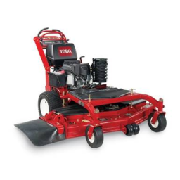 Toro Commercial Walk-Behind Mower, Fixed Deck, T-Bar, Gear Drive Walk Behind Mower Manuel utilisateur | Fixfr