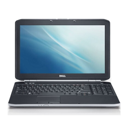 Dell Latitude E5520 laptop Manuel du propriétaire | Fixfr