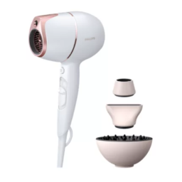 Philips BHD628/00 Sèche-cheveux Manuel utilisateur | Fixfr