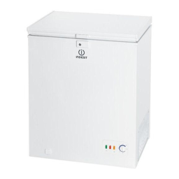 Indesit OF 1A 100 Freezer Manuel utilisateur | Fixfr