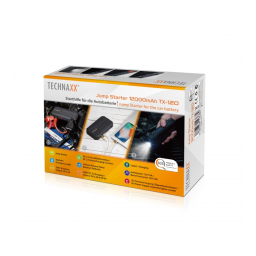 Technaxx TX-120 Jump Starter 12000mAh Manuel du propriétaire | Fixfr