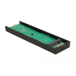 DeLOCK 42598 External Enclosure M.2 SSD 42/60/80 mm > SuperSpeed USB 10 Gbps (USB 3.1 Gen 2) Type Micro-B female toolless Fiche technique | Fixfr