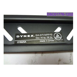 Dynex DX-DTVMFP12 Fixed Wall Mount for Most Flat-Panel TVs Up to 50