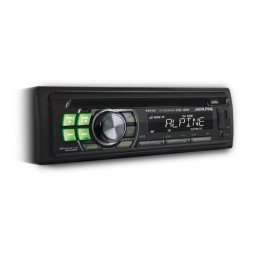 Alpine CDE-120R/RM/RR: Mode d'emploi + Chat IA | Fixfr