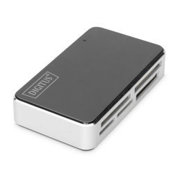 Digitus DA-70322-2 Card-Reader All-in-one, USB 2.0 Guide de démarrage rapide | Fixfr
