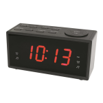 Denver CR-421 PLL FM Clockradio Manuel utilisateur