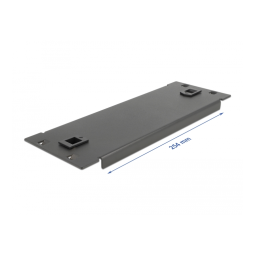 DeLOCK 66577 19″ Network Cabinet Blind Cover tool free 1U black  Fiche technique | Fixfr