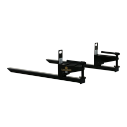 Land Pride PF10 & PF20 Series Pallet Forks Manuel utilisateur | Fixfr