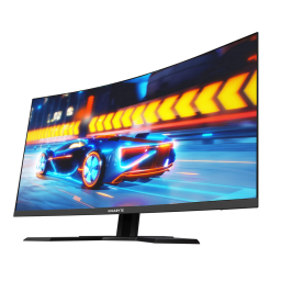 Gigabyte G32QC Monitor Mode d'emploi | Fixfr