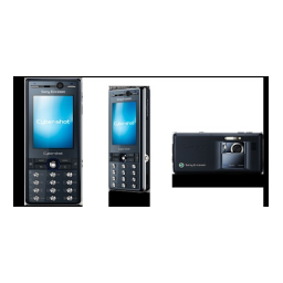 Sony Ericsson K810i Manuel utilisateur | Fixfr