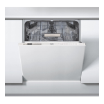 Whirlpool WIO 3T123 6P Dishwasher Manuel utilisateur