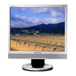 Samsung SyncMaster 720XT: Assistance IA et PDF