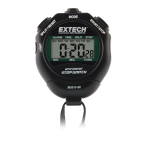 Extech Instruments 365515 Stopwatch/Clock Manuel utilisateur