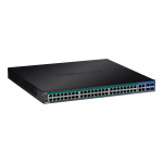 Trendnet RB-TPE-5240WS 52-Port Gigabit Web Smart PoE+ Switch Fiche technique