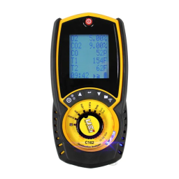 UEi C165NO EOS Long Life Combustion Analyzer Manuel du propriétaire | Fixfr