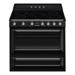 Smeg TR90IBL9 Cuisini&egrave;re induction, vitroc&eacute;ramique ou &eacute;lectrique Manuel du propri&eacute;taire