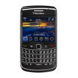 Blackberry Bold 9700 Manuel utilisateur | Fixfr
