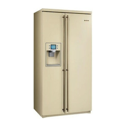 Smeg SBS8003PO Manuel utilisateur | Fixfr