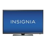 Insignia NS-40D420NA16 40&quot; Class (40&quot; Diag.) - LED - 1080p - HDTV Manuel utilisateur