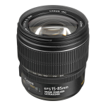 Canon EF-S 15-85mm f/3.5-5.6 IS USM Manuel utilisateur