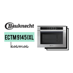 Bauknecht ECTM 9145/1 IXL Oven Manuel utilisateur