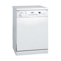 Whirlpool ADP 4737 WH Dishwasher Manuel utilisateur | Fixfr