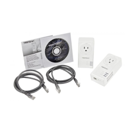 Trendnet TPL-421E Powerline 1200 AV2 Adapter Fiche technique | Fixfr