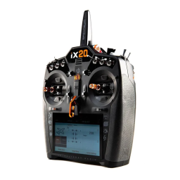 Spektrum SPMR20100 iX20 20-Channel DSMX Transmitter Only Owner's Manual | Fixfr