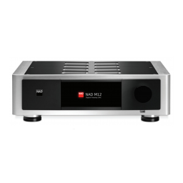 NAD Masters Series M12 : Avec Chat IA & PDF | Fixfr