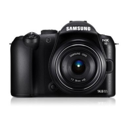 Samsung NX10 Mode d'emploi | Fixfr