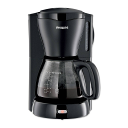 Philips HD7565/20 Café Gaia Cafetière Manuel utilisateur | Fixfr