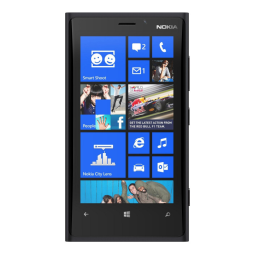 Nokia Lumia 920 Manuel utilisateur | Fixfr