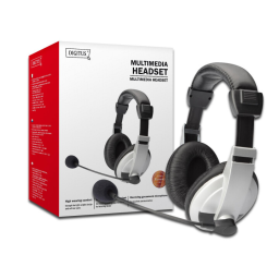 Digitus DA-12201 Stereo Multimedia Headset Manuel du propriétaire | Fixfr