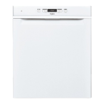 Whirlpool WUC 3C33 F X Dishwasher Manuel utilisateur