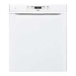 Whirlpool WUC 3C33 F X Dishwasher Manuel utilisateur | Fixfr