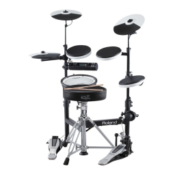 Roland TD-4KP V-Drums Portable Manuel du propriétaire | Fixfr