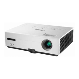 Optoma ES522 Manuel utilisateur | Fixfr