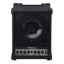 Roland CM-30 Moniteur CUBE Manuel du propriétaire | Fixfr