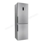 HOTPOINT/ARISTON XH8 T1O X Fridge/freezer combination Manuel utilisateur