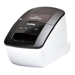 Brother QL-710W Label Printer Manuel utilisateur | Fixfr