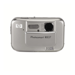 HP PhotoSmart R837 Manuel utilisateur
