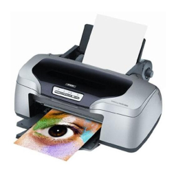 Epson Stylus Photo R800 Manuel du propriétaire | Fixfr