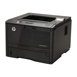 HP LaserJet Pro 400 Printer M401 series Manuel utilisateur | Fixfr