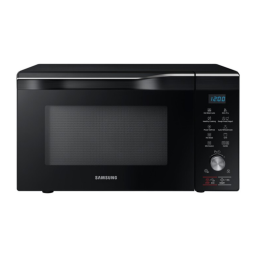 Samsung MC32K7055CK Four combiné micro-ondes et convection MW7000K avec HotBlast™, 32 L Manuel utilisateur | Fixfr