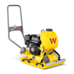 Wacker Neuson VP1550R Single direction Vibratory Plate Manuel utilisateur | Fixfr