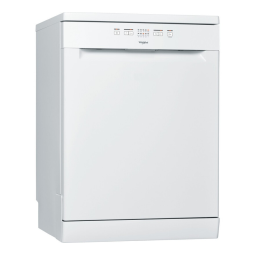 Whirlpool WFE 2B19 UK N Dishwasher Manuel utilisateur | Fixfr